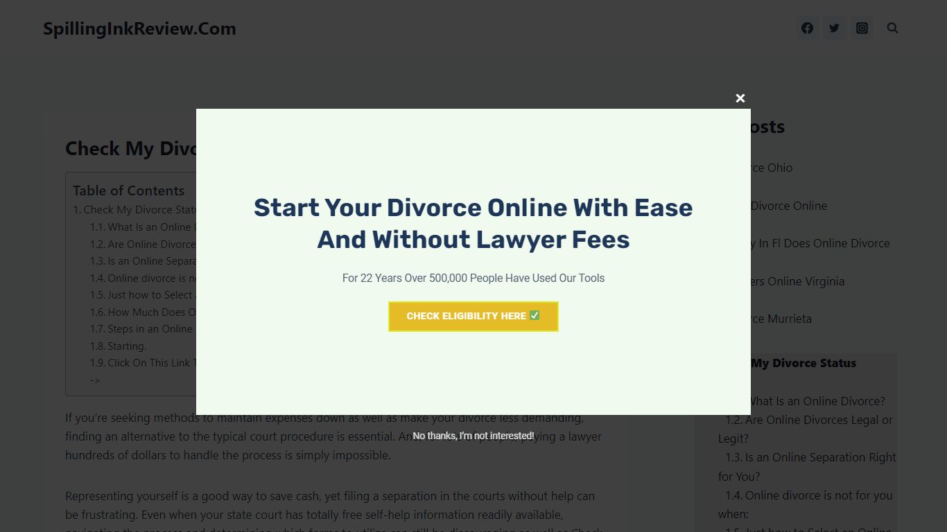 Check My Divorce Status Online – SpillingInkReview.Com